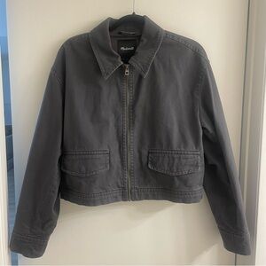 NWOT Madewell cropped utilitarian jacket